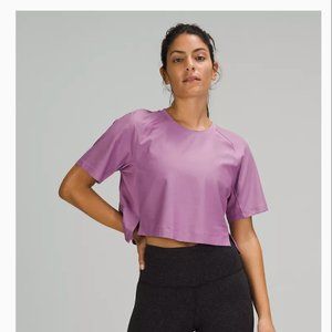 Lululemon Purple Crop Top Size 10